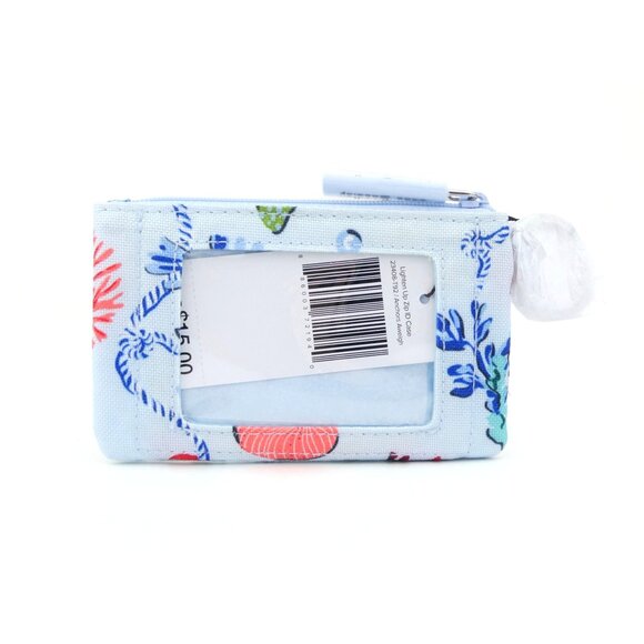Vera Bradley Anchors Aweigh Lighten Up Zip Id Case NWT - Picture 2 of 2